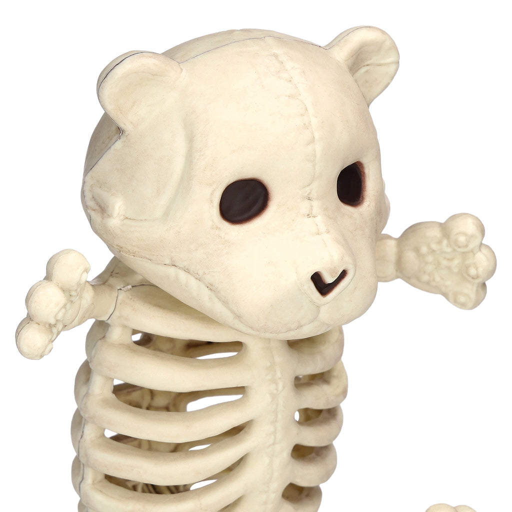 Faux Skeleton Bear Decoration, 5.2", Halloween by Way To Celebrate