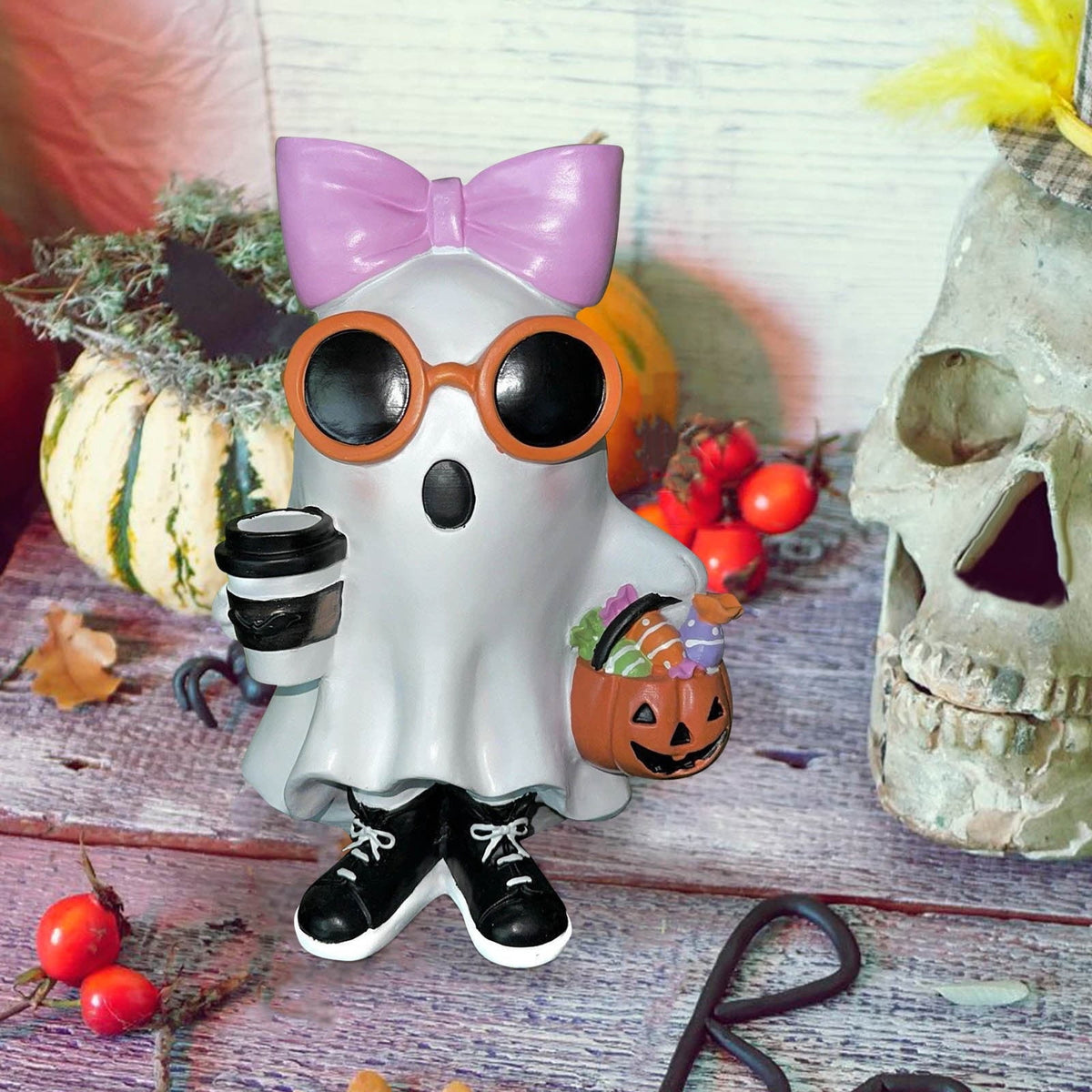 Christmas in july Decorations, Christmas Tree Resin Figurine, Sports Themed Tabletop Decor for Fall Thanksgiving Summerween, Unique Holiday Gift
