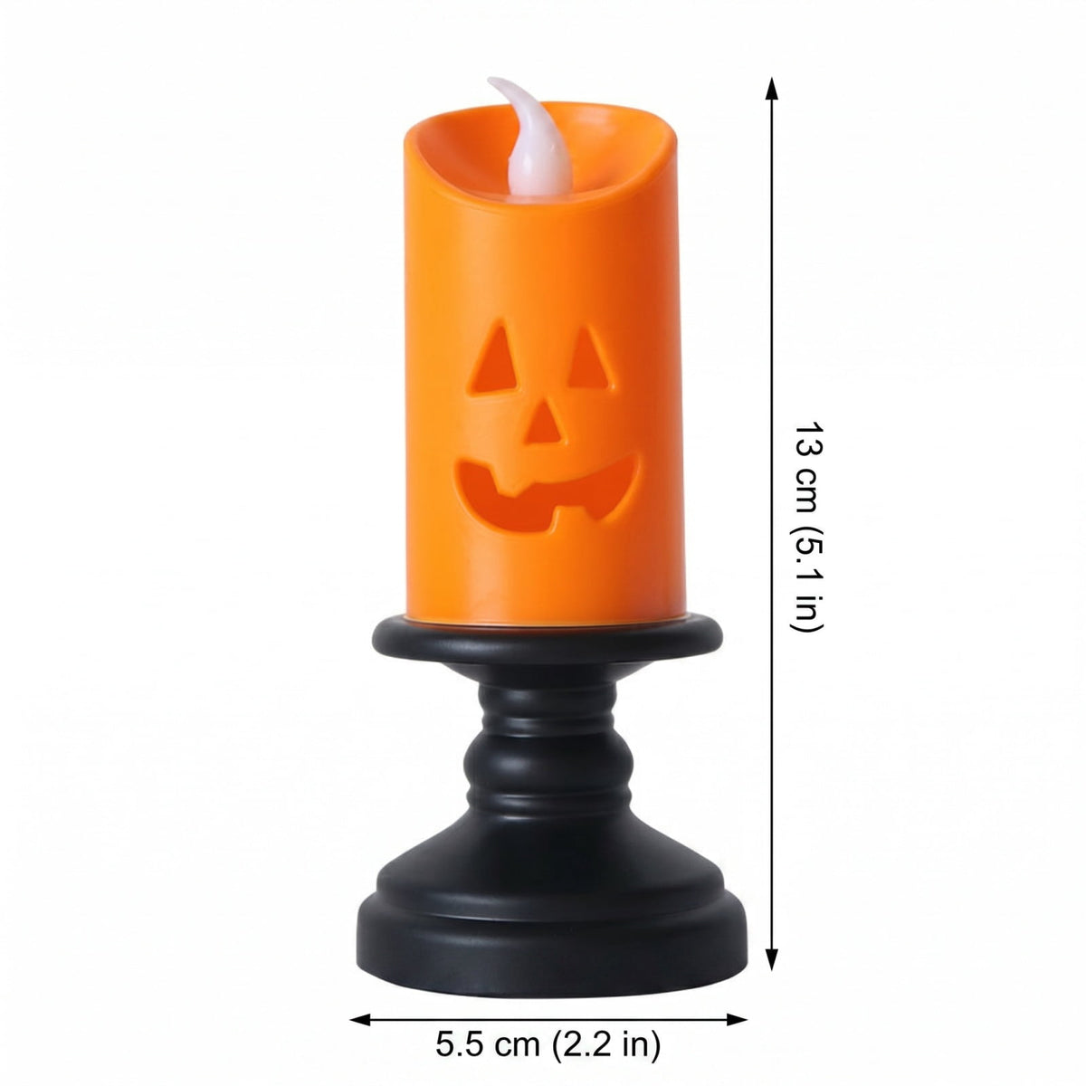Halloween Decorations LED Candle Lights,Pumpkin Lantern, Halloween Indoor Decor, Halloween Table Decoration Ornament for Home Room Party