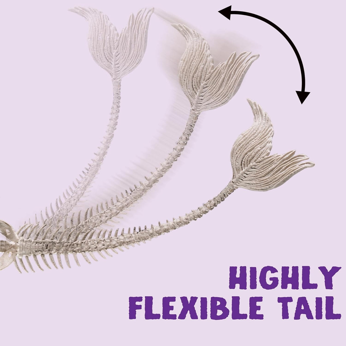 Joyfy 2 Pcs 24 Inch Halloween Skeleton Decor,2 FT Posable Skeleton Halloween Prop for Haunted House Indoor Outdoor Decoration Spooky Decor,Full Body with Movable Joints for Halloween Decoration