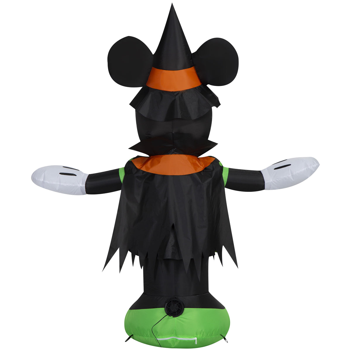 Airblown Halloween Yard Inflatables Light Minnie Mouse in Polkadot Dress Disney, 5 ft