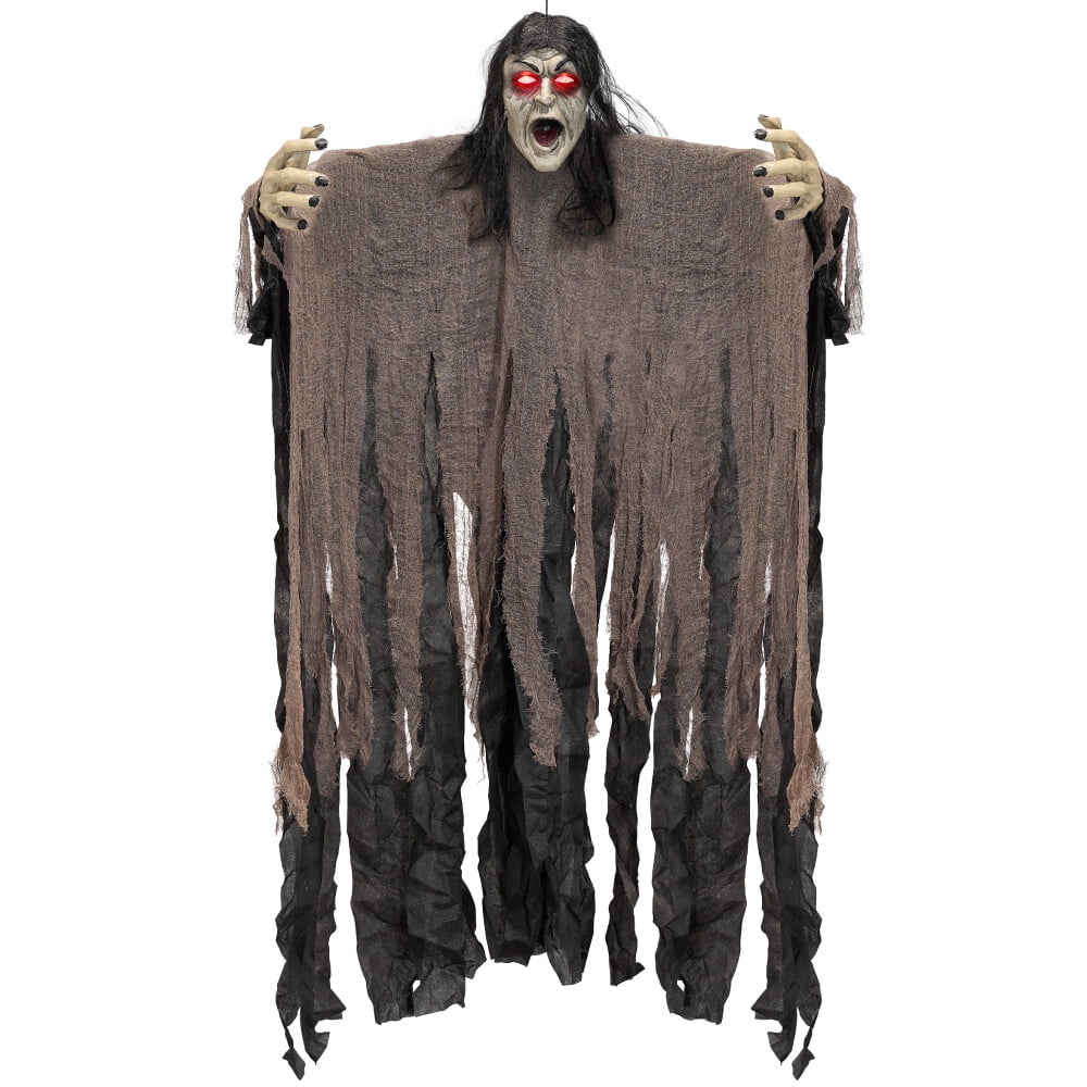 Joyfy Halloween Groundbreaker Halloween Decorations Zombie with Sound and Flashing Eyes,Outdoor Scary Halloween Yard Decorations,Haunted House Decorations