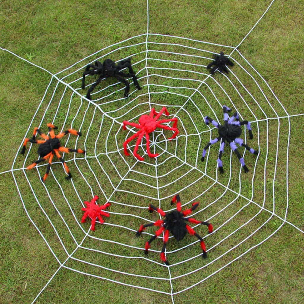 Halloween Spider Decorations Realistic Hairy Spiders Spider Props for Indoor, Outdoor and Yard Creepy Decor 75CM (30 Inch)