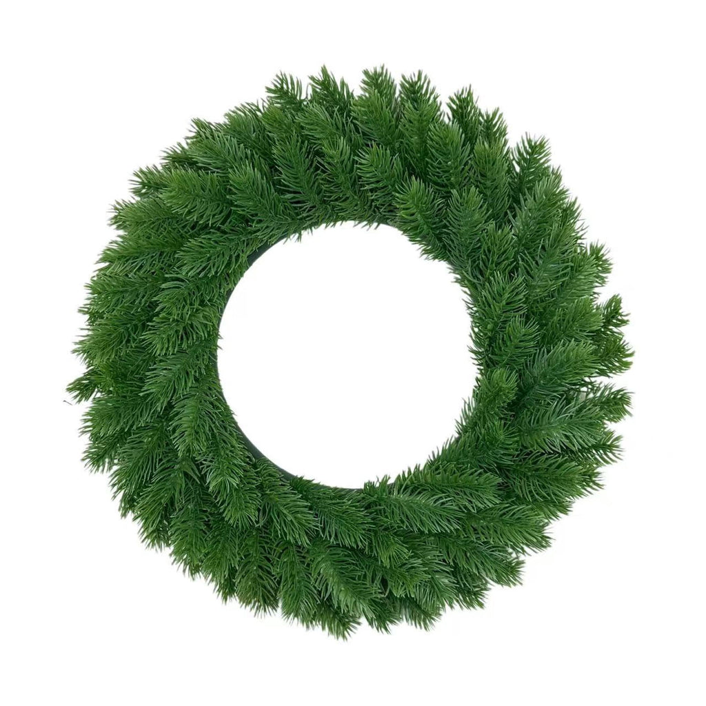 Rijanmt Decorative Plastic Easter Day Wreath, Multicolor