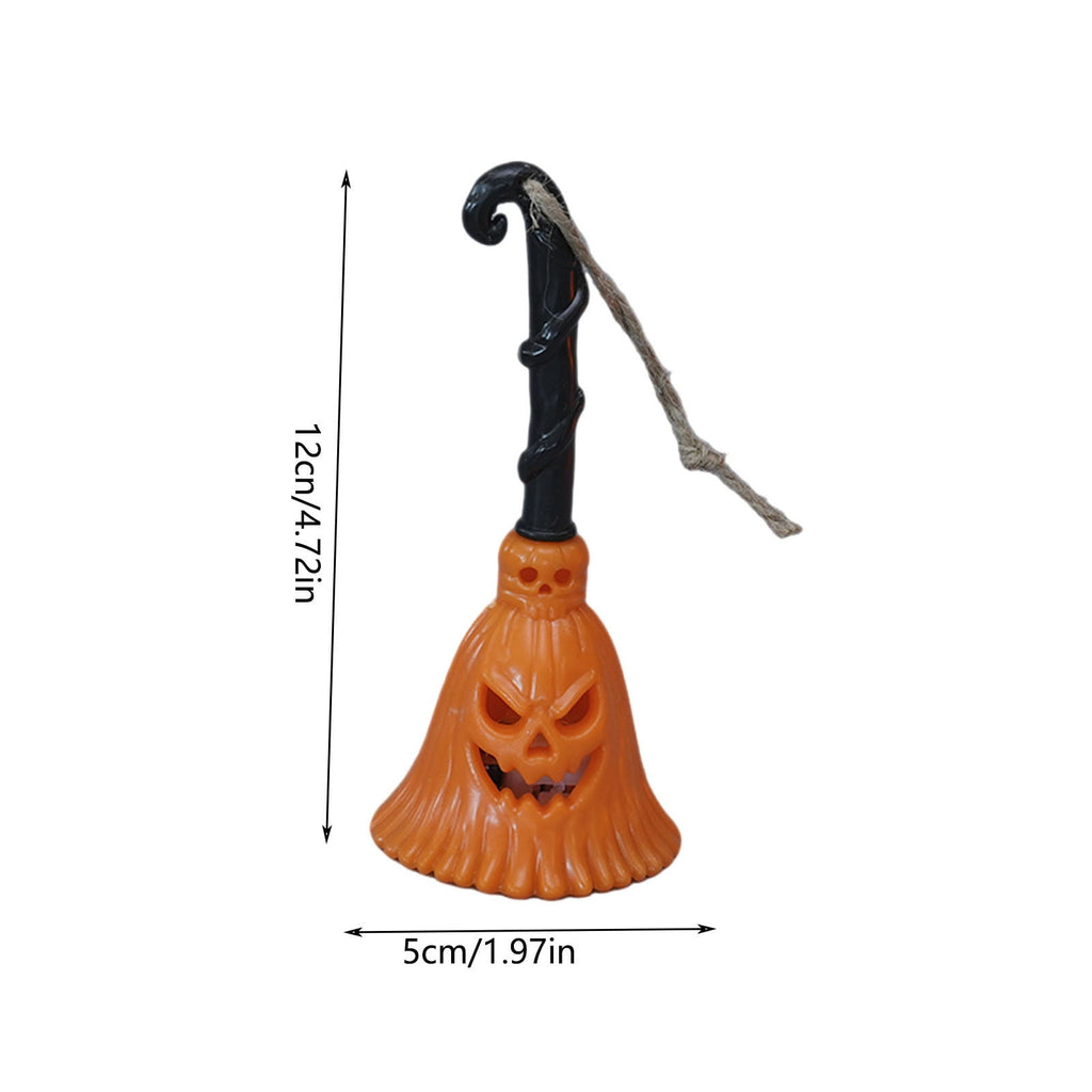 SCNOR Vintage Stained Glass Pumpkin Table Lamp, USB Powered Jack O Lantern Night Light for Halloween Fall Mantel Decor