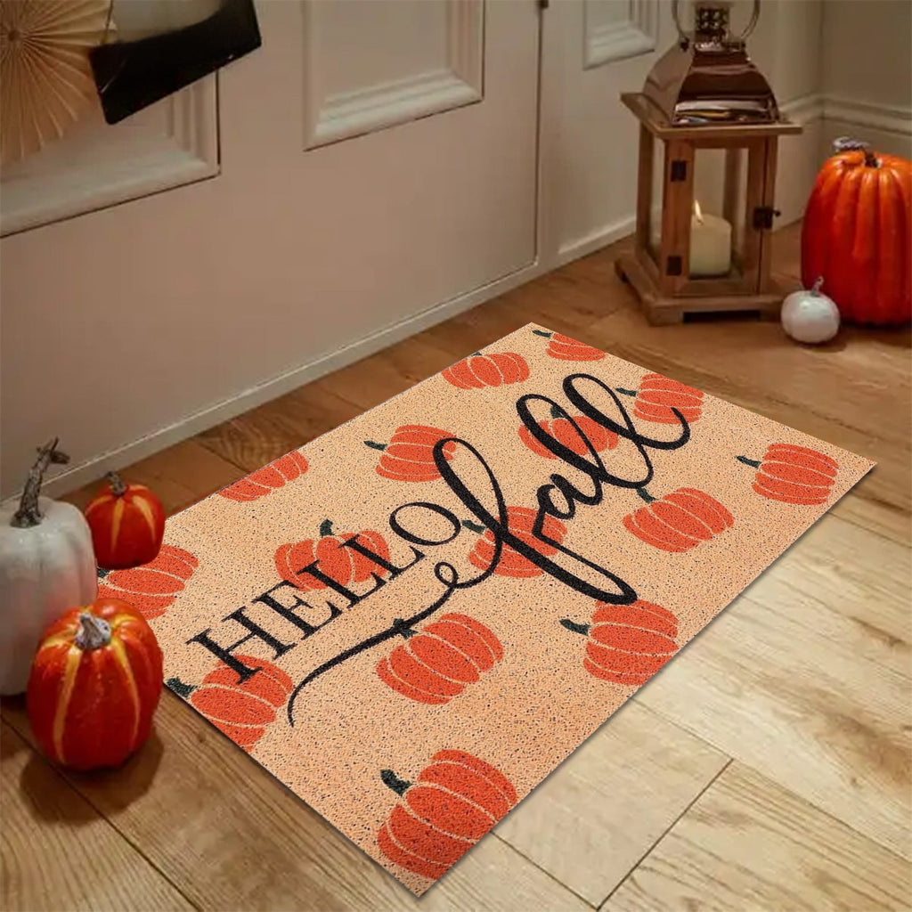 Halloween Door Mat Classic Print Skidproof Mat 15.75x23.62in Polyester Skidproof & Dirt Trapping for Front Door Porch Entryway by MPOISVA