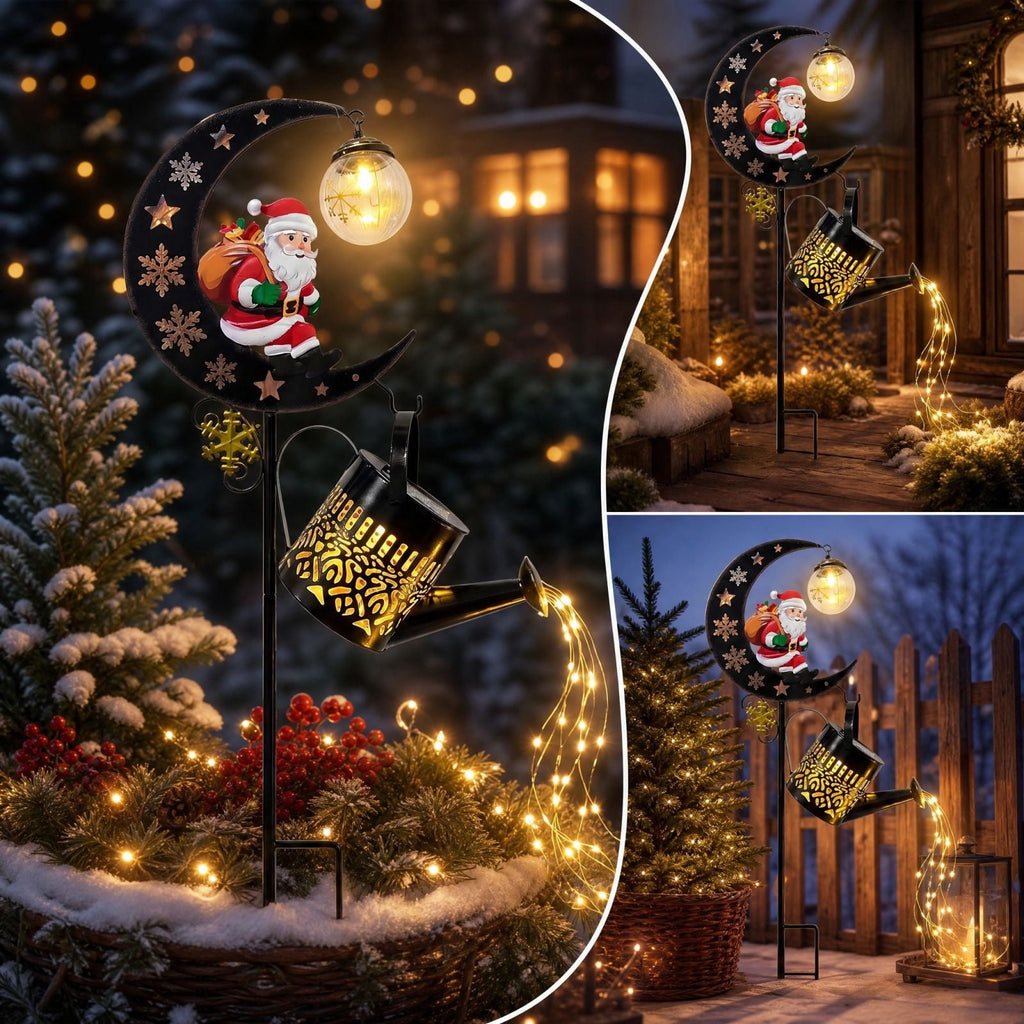 Halloween Solar Garden Stake Light,Metal Hanging Pumpkin Lantern Waterproof for Yard Lawn Proch