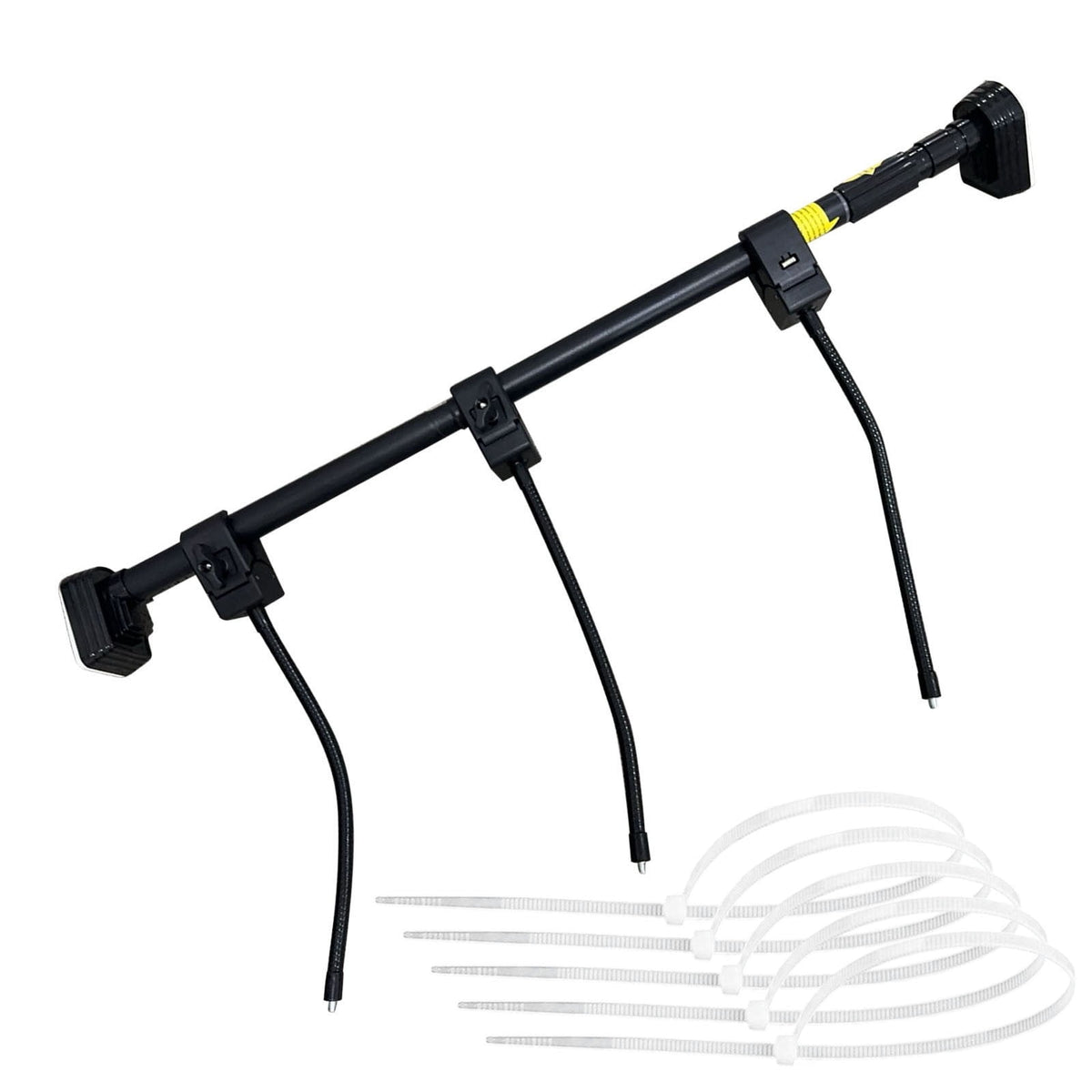 Garland Hanger for Front Door, Adjustable Fits 31.5"- 39.4" Doors, Heavy-Duty Christmas Halloween Decoration Holder for Wreaths, Lights & More, Holds Up to 20 lbs, No Screws