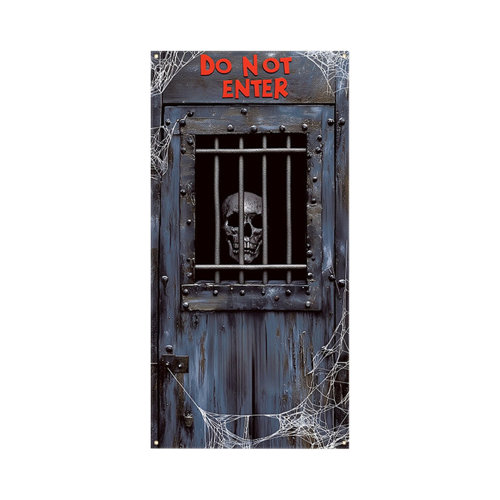 DAMAI Halloween Door Hanging Curtain Party Festival Scene Layout Supplies Decorative Porch Hanging Cloth