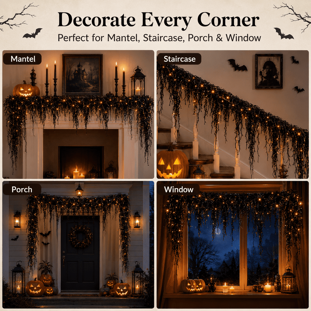 Diceymbol 11.81 Inch Halloween Ghost Night Light, Witch Hat Ghost Lamp with Jack O Lantern, Halloween Decorations Indoor for Table Mantel Party Decor