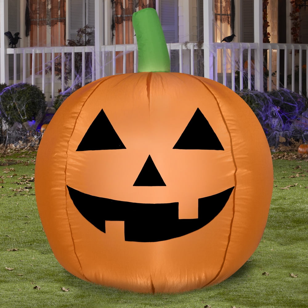 Airblown Inflatables Traditional Jack-O'-Lantern, 4'