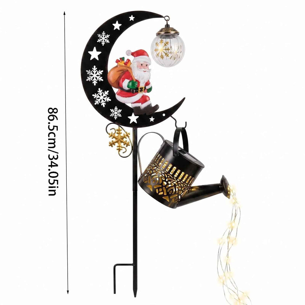 Halloween Solar Garden Stake Light,Metal Hanging Pumpkin Lantern Waterproof for Yard Lawn Proch
