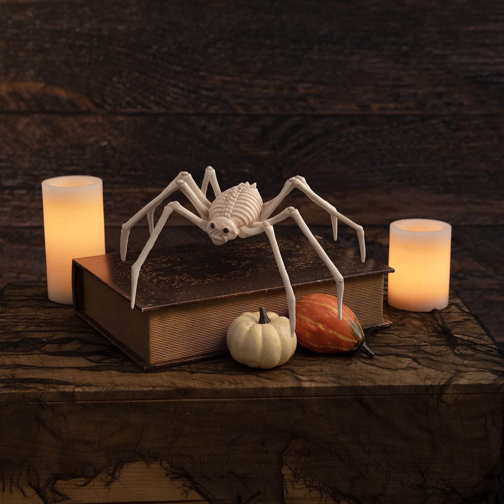 Faux Skeleton Spider Decoration, 5.3", Halloween by Way To Celebrate