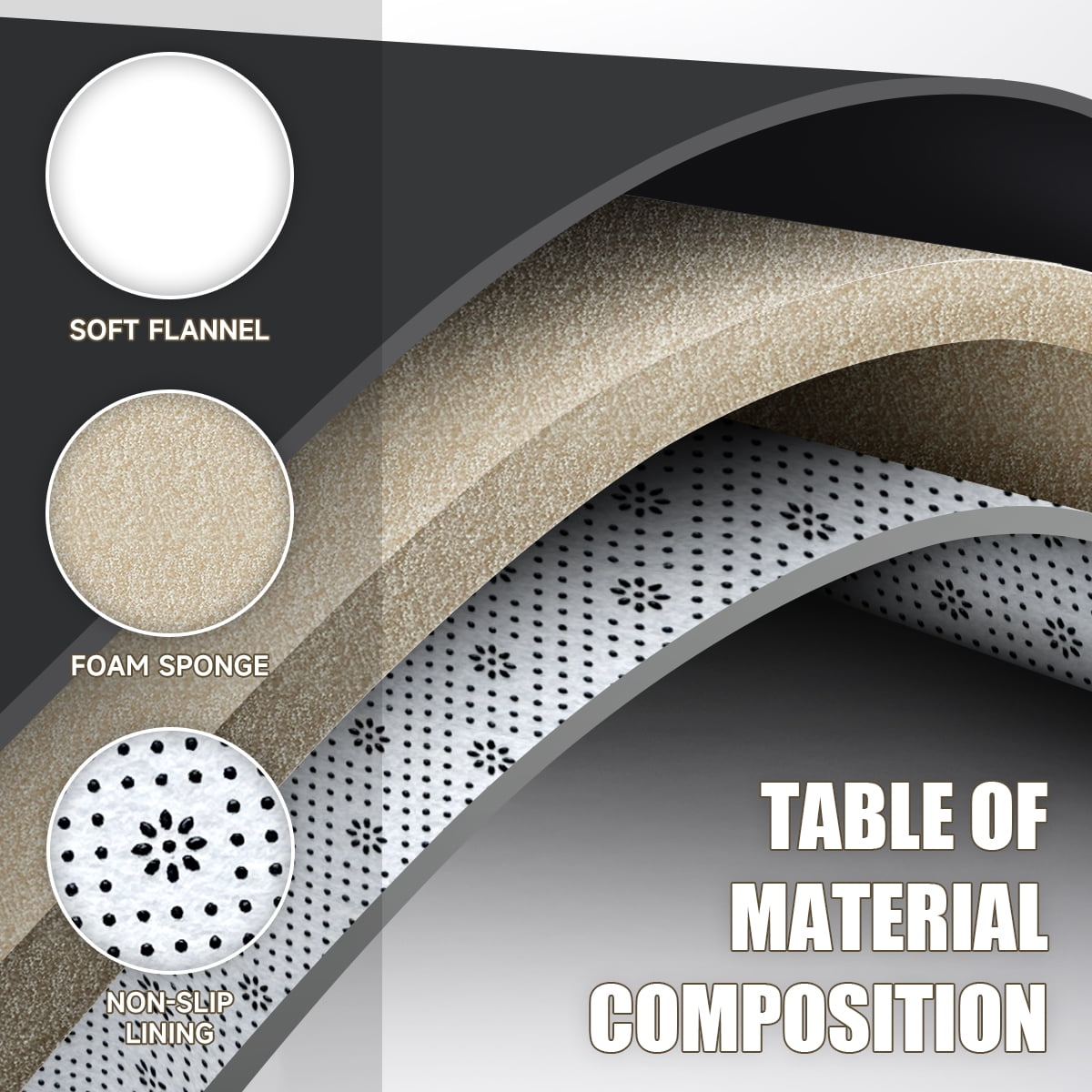 YIMEIS Halloween Pumpkin Lanterns 1Pc Flannel Mat and Kitchen Rugs,Soft Non-slip,Perfect for Home Bathroom