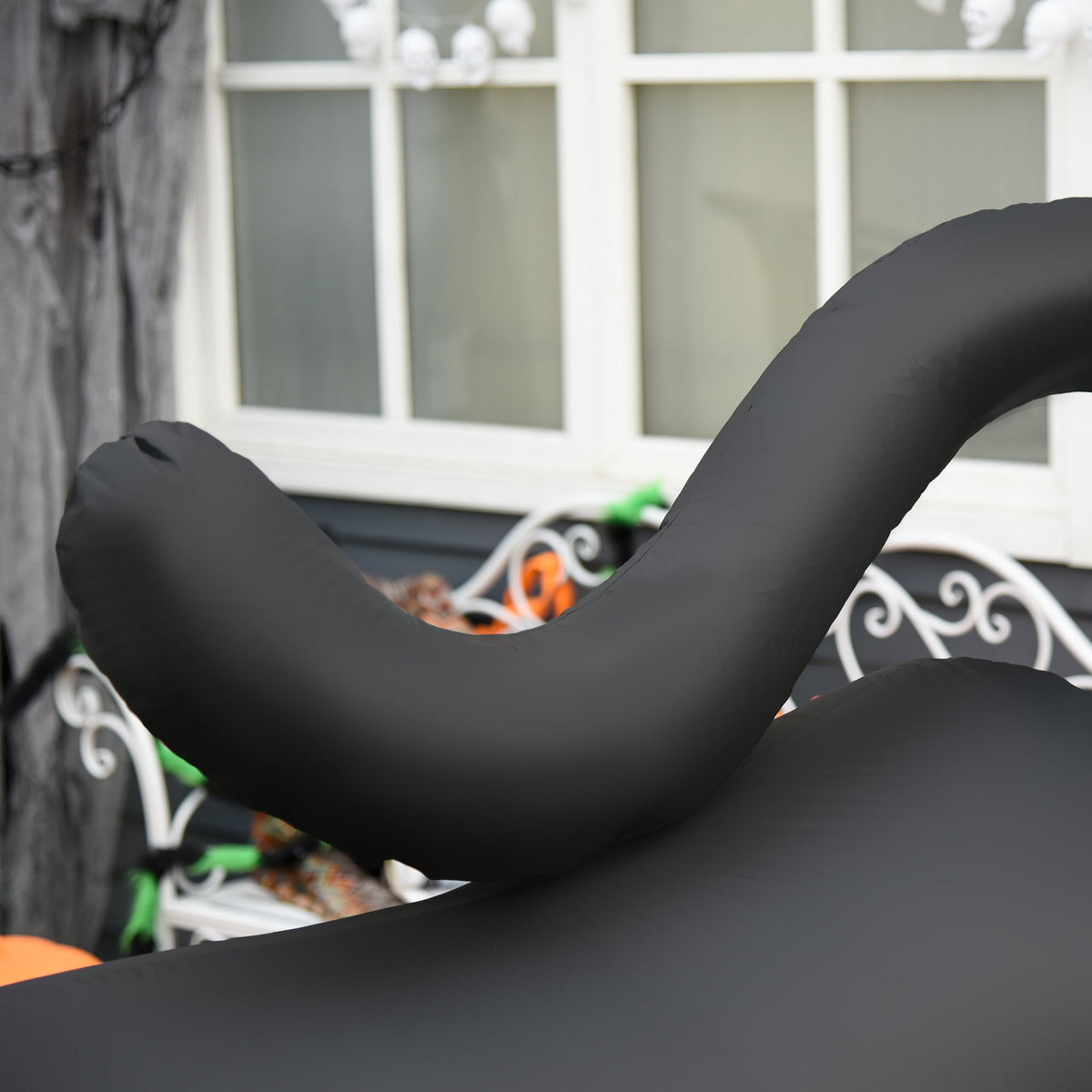 6ft Halloween Inflatable Reaper Motorcycle Outdoor Yard Decorations
