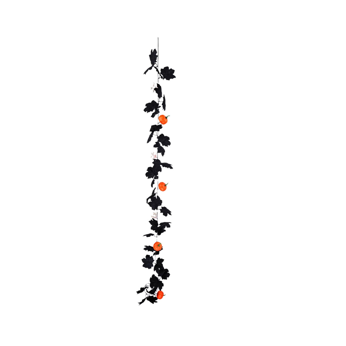 CuiLiyq Halloween Tinsel Garland, 78.7 Inch Black Purple Silver Foil with Bats and Ghosts, Party Decor for Mantel, Staircase, Doorway