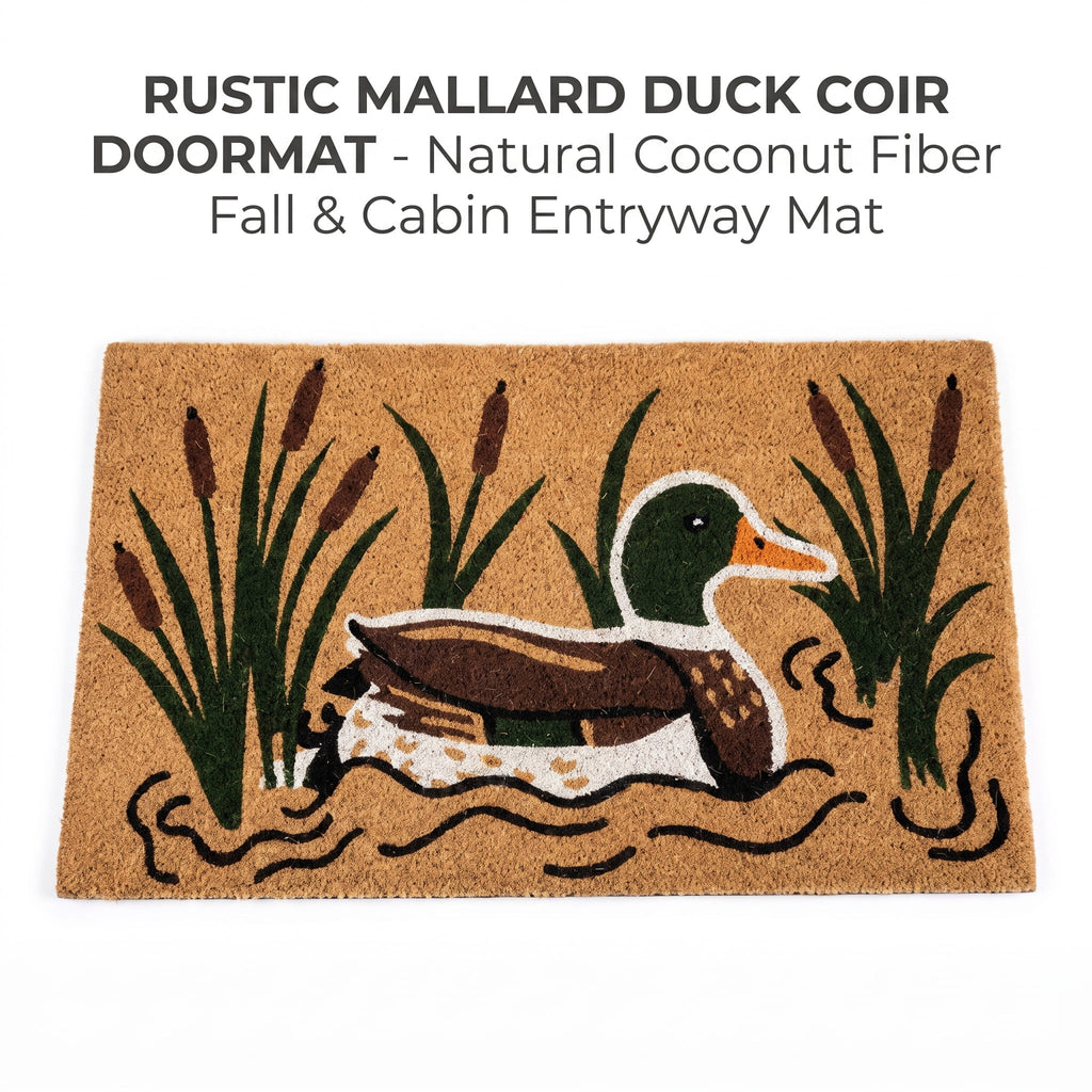 Halloween Dog Door Mat 16x24", Golden Retriever Ghost Pumpkin Welcome Rug for Porch, Halloween Outdoor Decorations