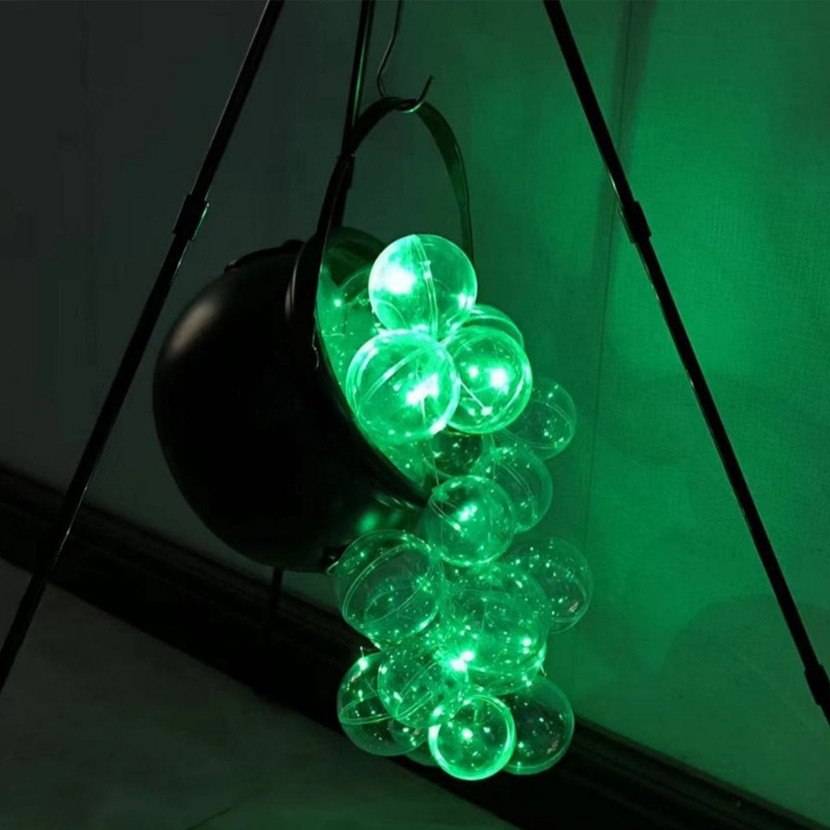 Muecwrye Halloween Decorations Outdoor, Halloween Clearance! Halloween Witches Cauldron on Tripod with Lights, DIY Bubbling Cauldron Set Decor for Home Porch Outside, Halloween Party Supplies