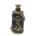 Snake Venom Potion Candle, Black and Gold, 6.7", Halloween by Way To Celebrate