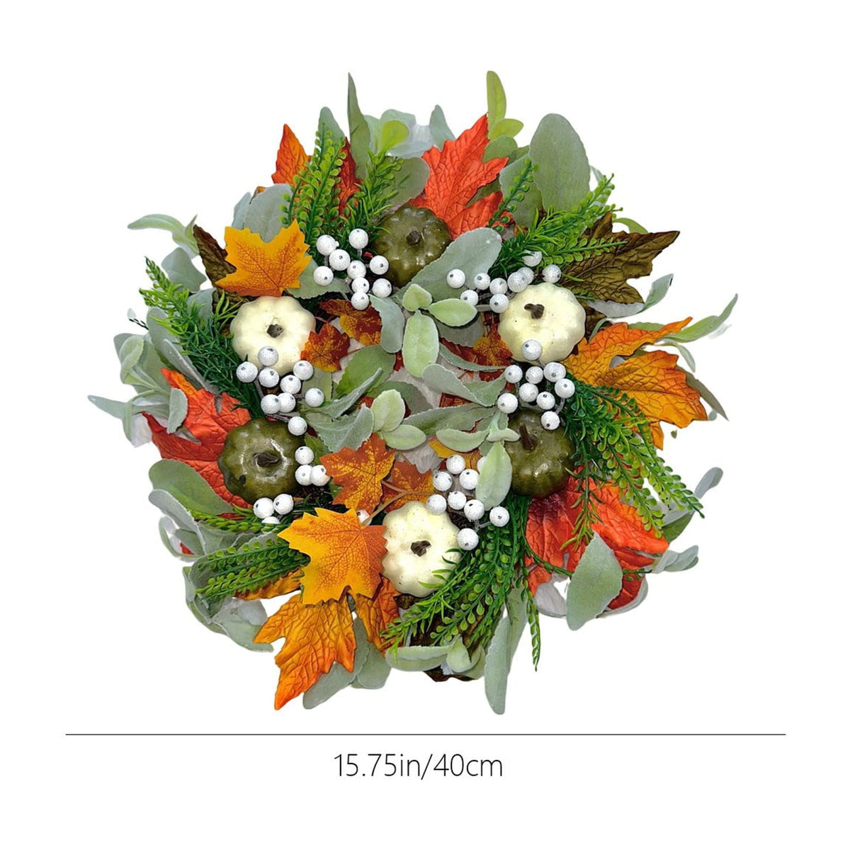 sruoe Halloween Decorations, Indoor Outdoor Halloween Decor, Artificial Wreaths, Halloween Decorations for Outside, Halloween Simulation Decorative Wreath