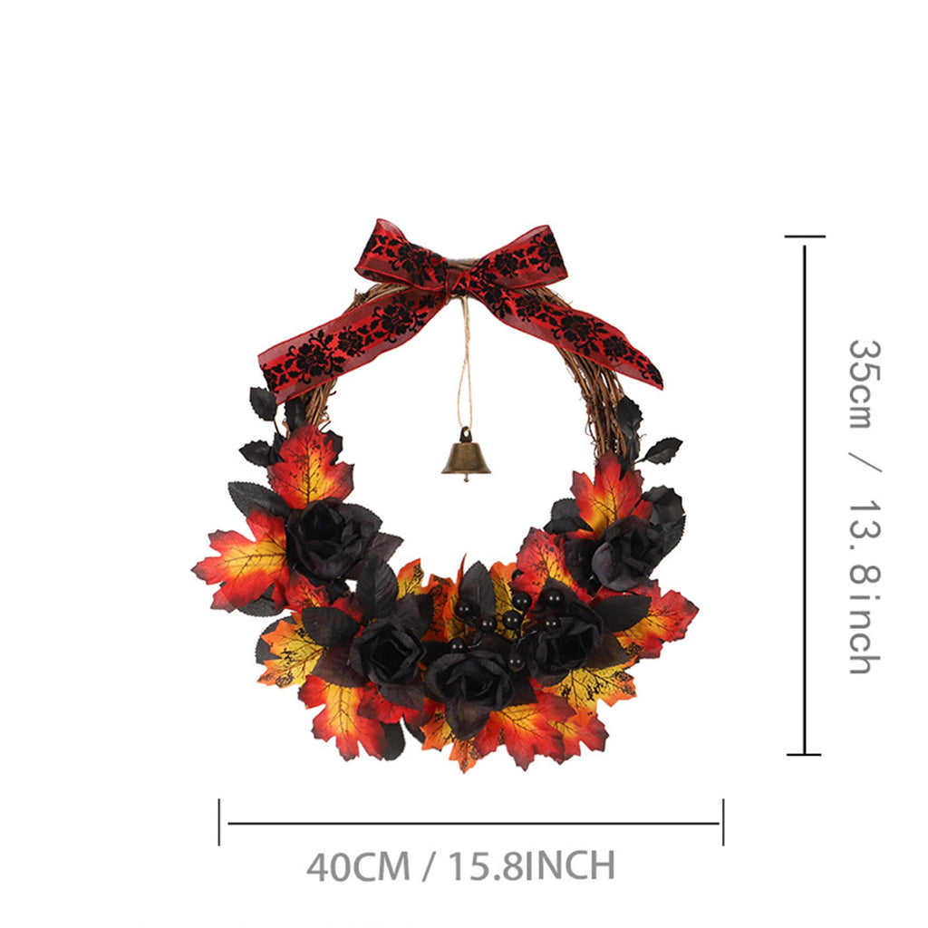 Nkmbld 4th of July Wreaths for Front Door, Independence Day Wreath Red White Blue Flower Wreath for Independence Day Memorial Day Flag Day Decor