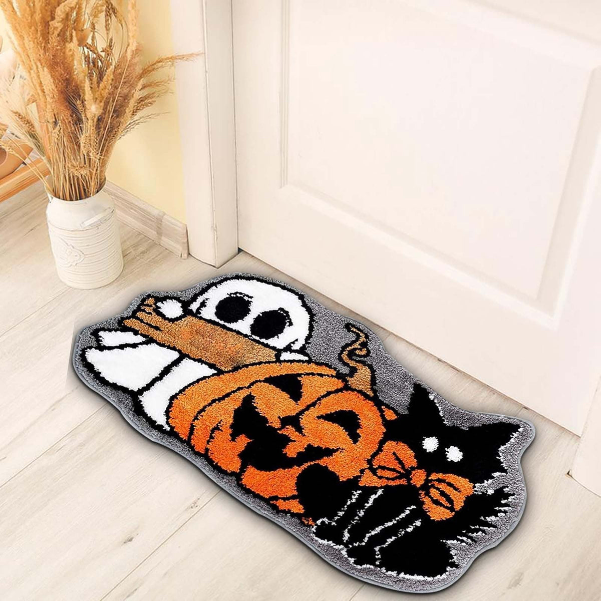 Tupukom Under 5 Dollars Christmas Welcome Doormat Front Door Mat Indoor Outdoor Entrance Floor Mats Non-Slip Washable Christmas Home Decor 16" x 24" Inch