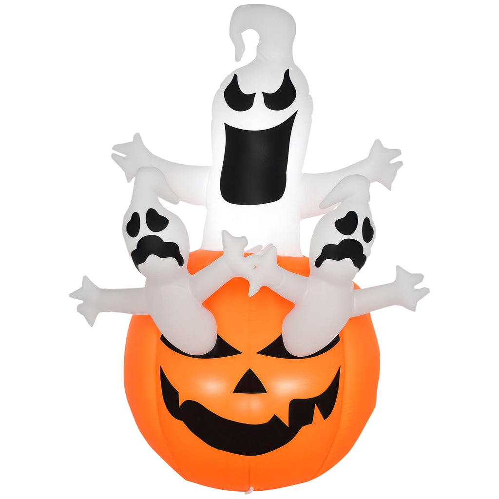 6ft Halloween Inflatable Reaper Motorcycle Outdoor Yard Decorations