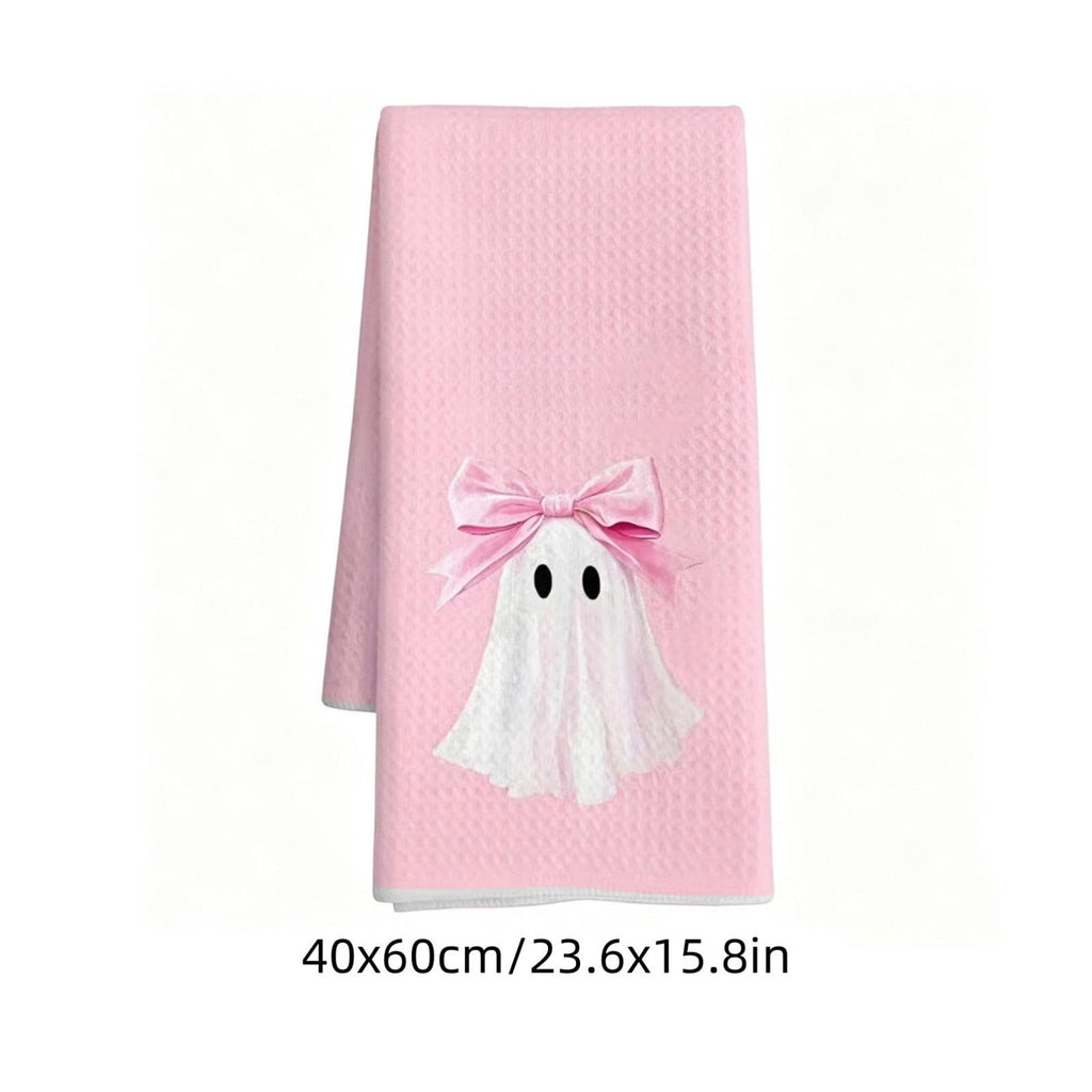 AuroraX Halloween Ghost Decor Outdoor Halloween Decoration Courtyard Tabletop Desktop Haunted Halloween Decoration for Yard Garden Pink