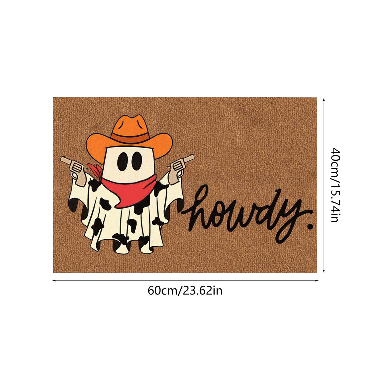 Fnyoxu Halloween Decorations, Halloween Thanksgiving Pumpkins Doormat Rug - Non-Slip Entrance Doormat Rug Indoor for Home/Bathroom/Kitchen/Bedroom