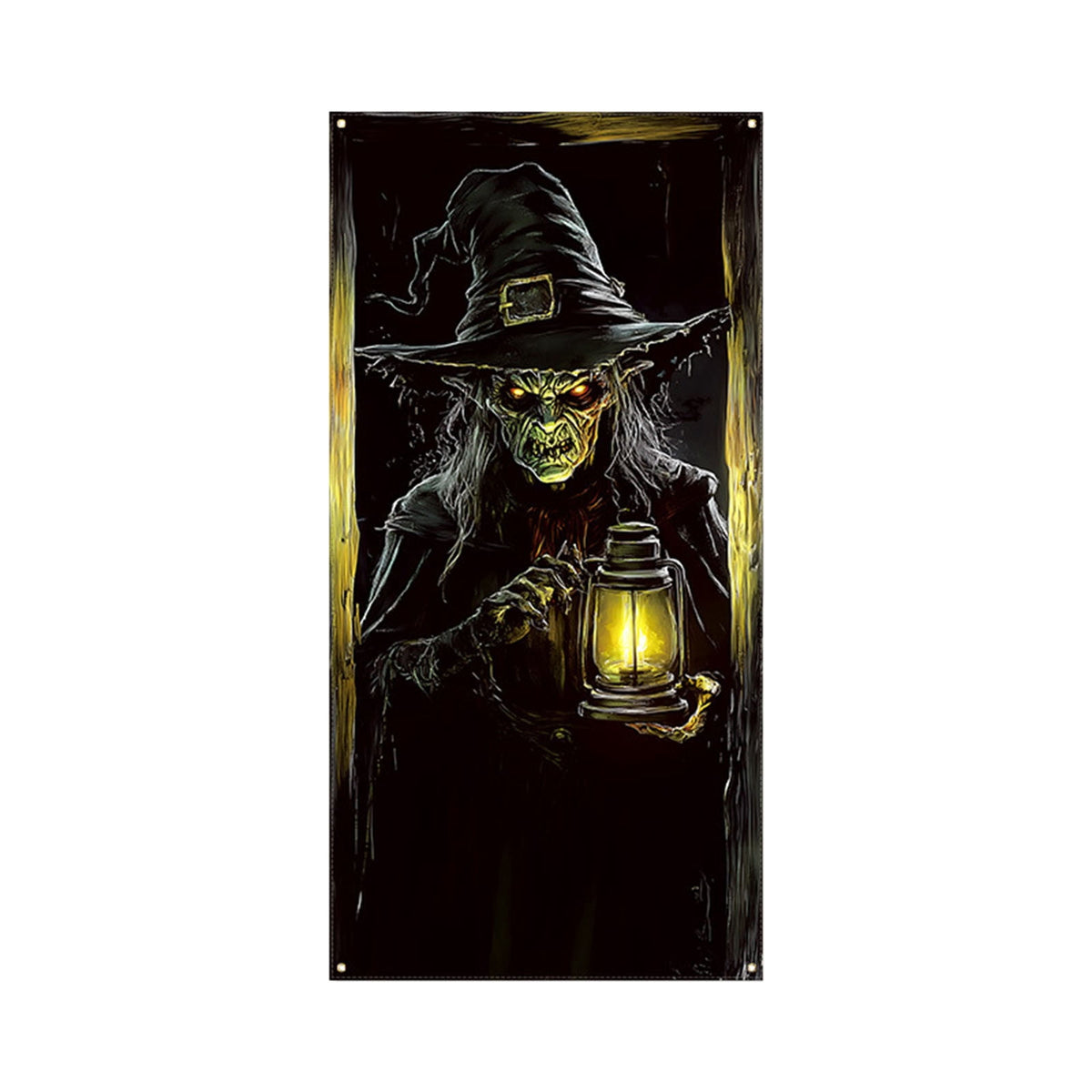 DAMAI Halloween Door Hanging Curtain Party Festival Scene Layout Supplies Decorative Porch Hanging Cloth