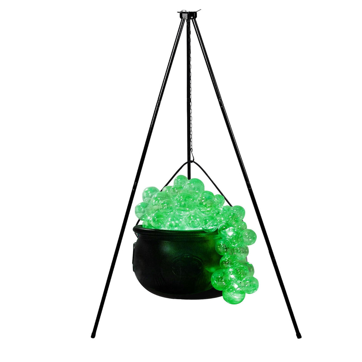 Muecwrye Halloween Decorations Outdoor, Halloween Clearance! Halloween Witches Cauldron on Tripod with Lights, DIY Bubbling Cauldron Set Decor for Home Porch Outside, Halloween Party Supplies