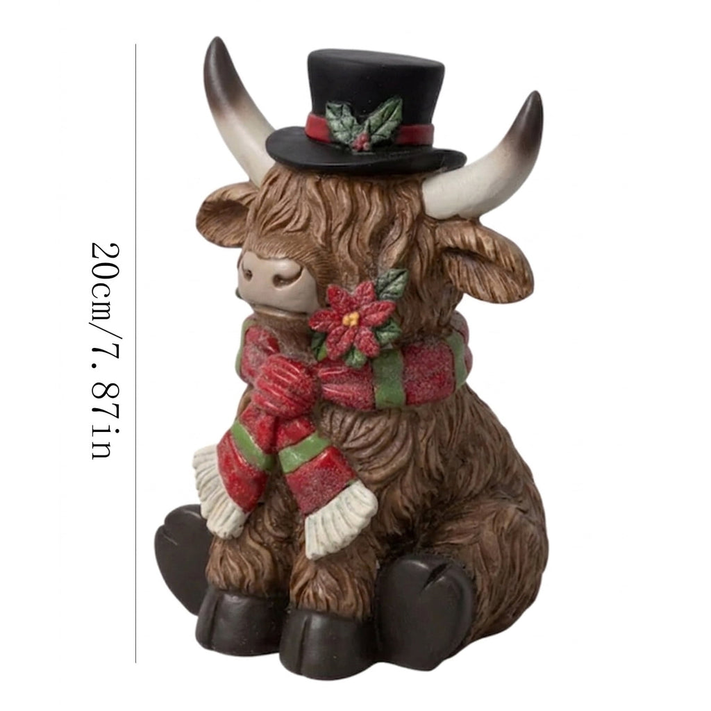 Clearance! Halloween Light‑Up Dog Figurine, 7.9in Scarecrow Dog Statue with Glowing Pumpkin, Waterproof Resin Table Yard Decor