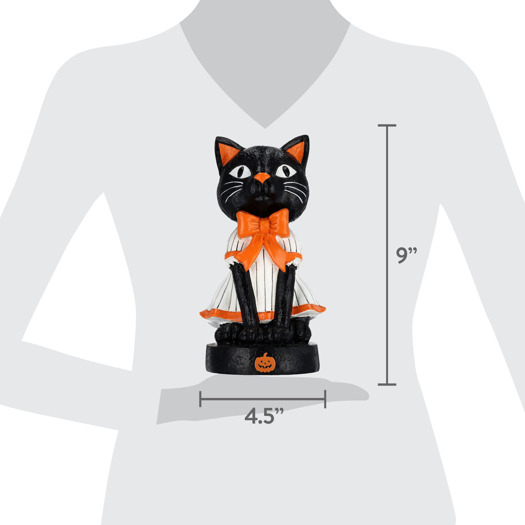Resin Vintage Cat Decoration, Multicolor, 8.7", Halloween by Way To Celebrate