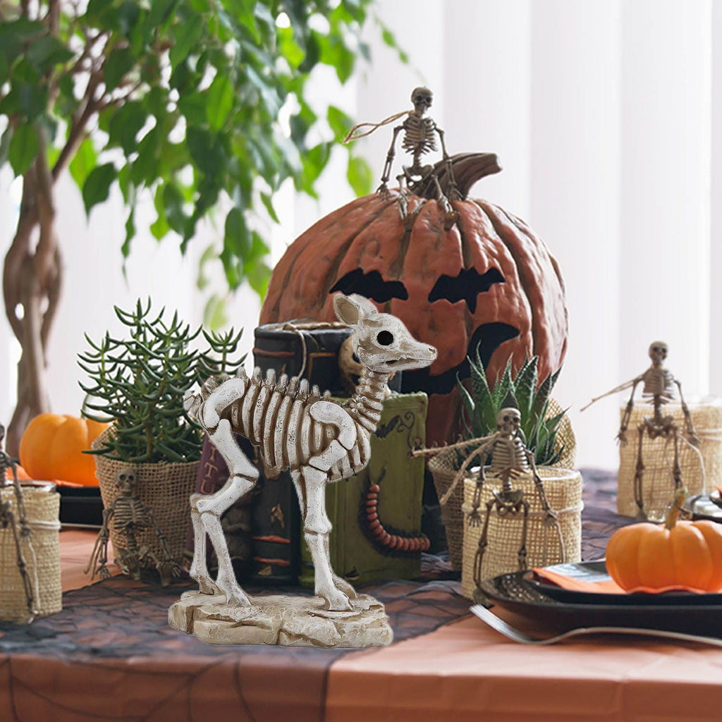 amlbb Halloween Decorations Indoor Outdoor Cow Skeleton, 2025 New Cow Skeleton Halloween Decoration, Cow Skeleton Halloween Decorative Prop Halloween on Clearance