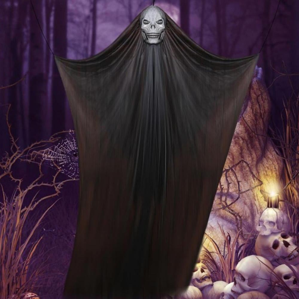 3M Hanging Ghost Ornaments Horror Ghost Gauze Halloween Party Supplies Halloween Festival Decoration Props White