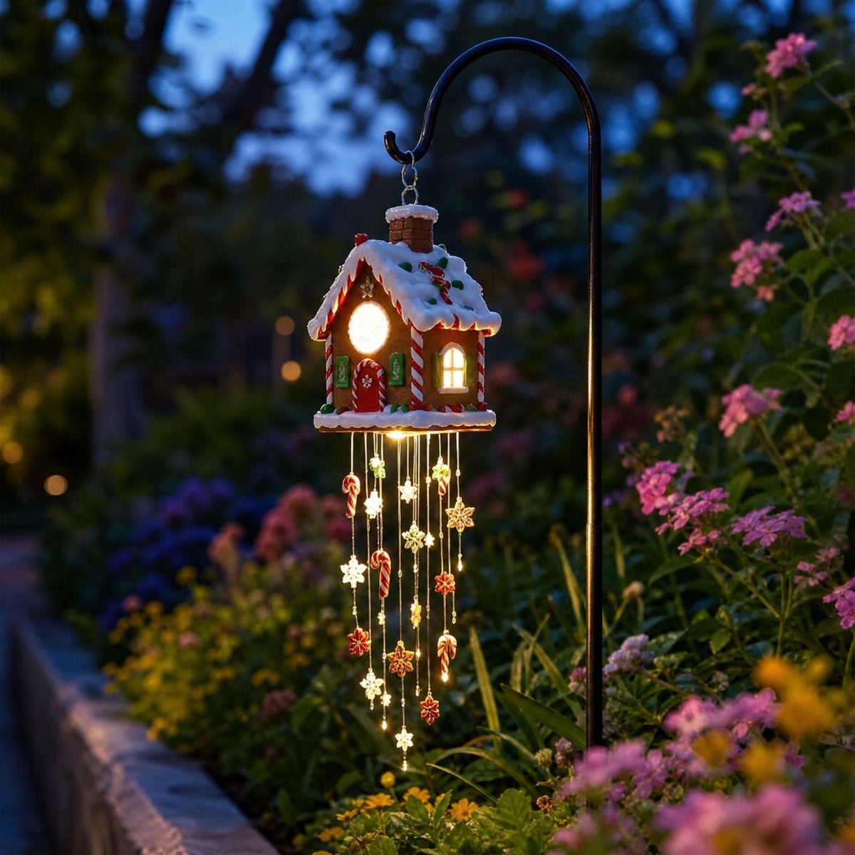 Halloween Solar Garden Stake Light,Metal Hanging Pumpkin Lantern Waterproof for Yard Lawn Proch
