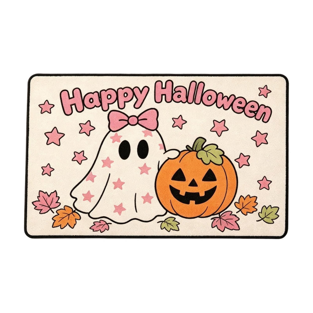 AuroraX Halloween Ghost Decor Outdoor Halloween Decoration Courtyard Tabletop Desktop Haunted Halloween Decoration for Yard Garden Pink