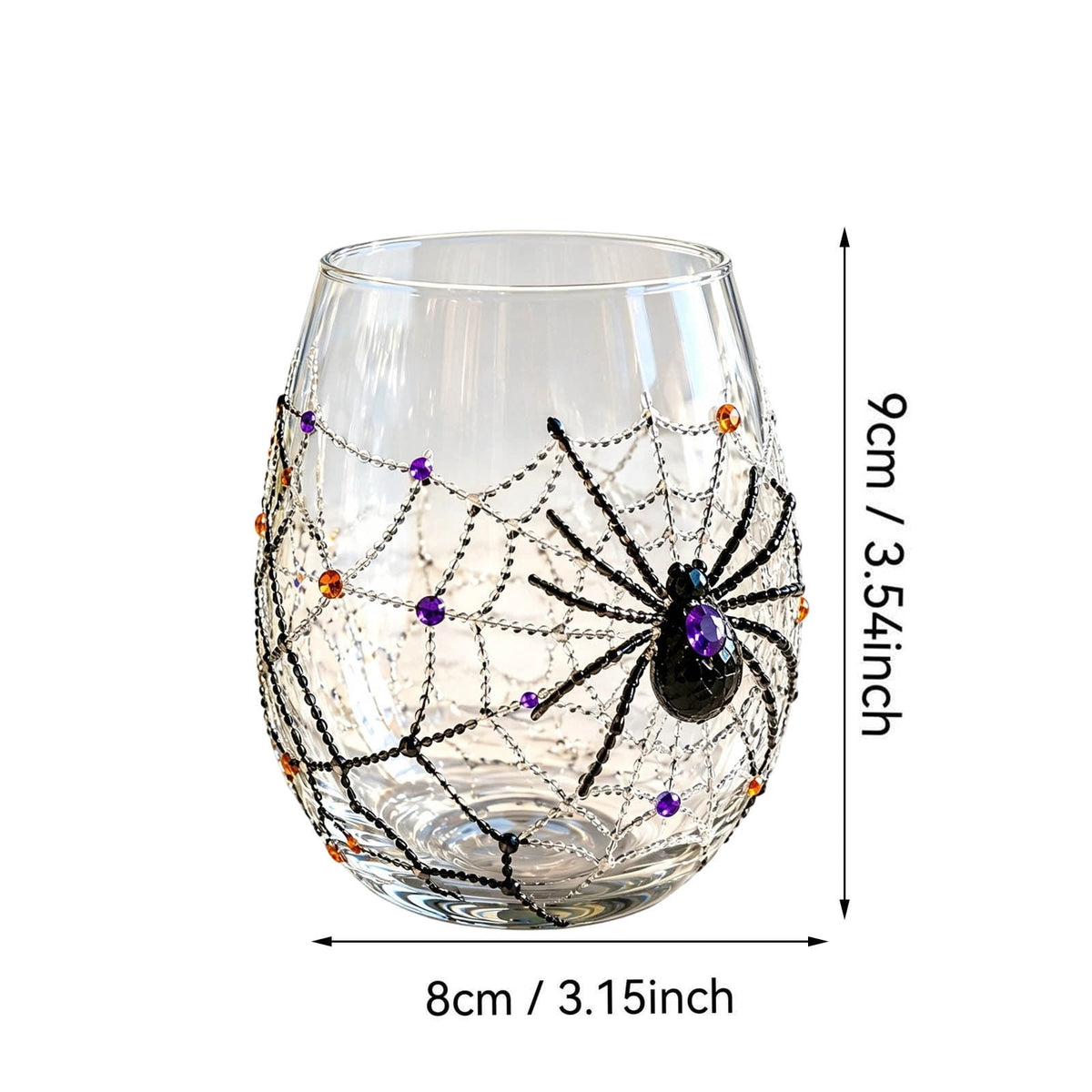 SCNOR Vintage Stained Glass Pumpkin Table Lamp, USB Powered Jack O Lantern Night Light for Halloween Fall Mantel Decor