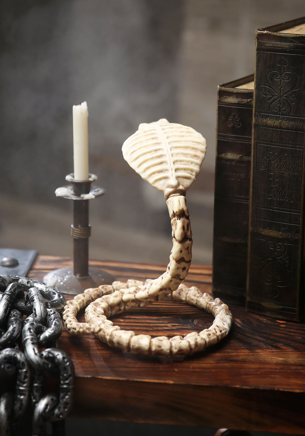 Halloween Faux Cobra Snake