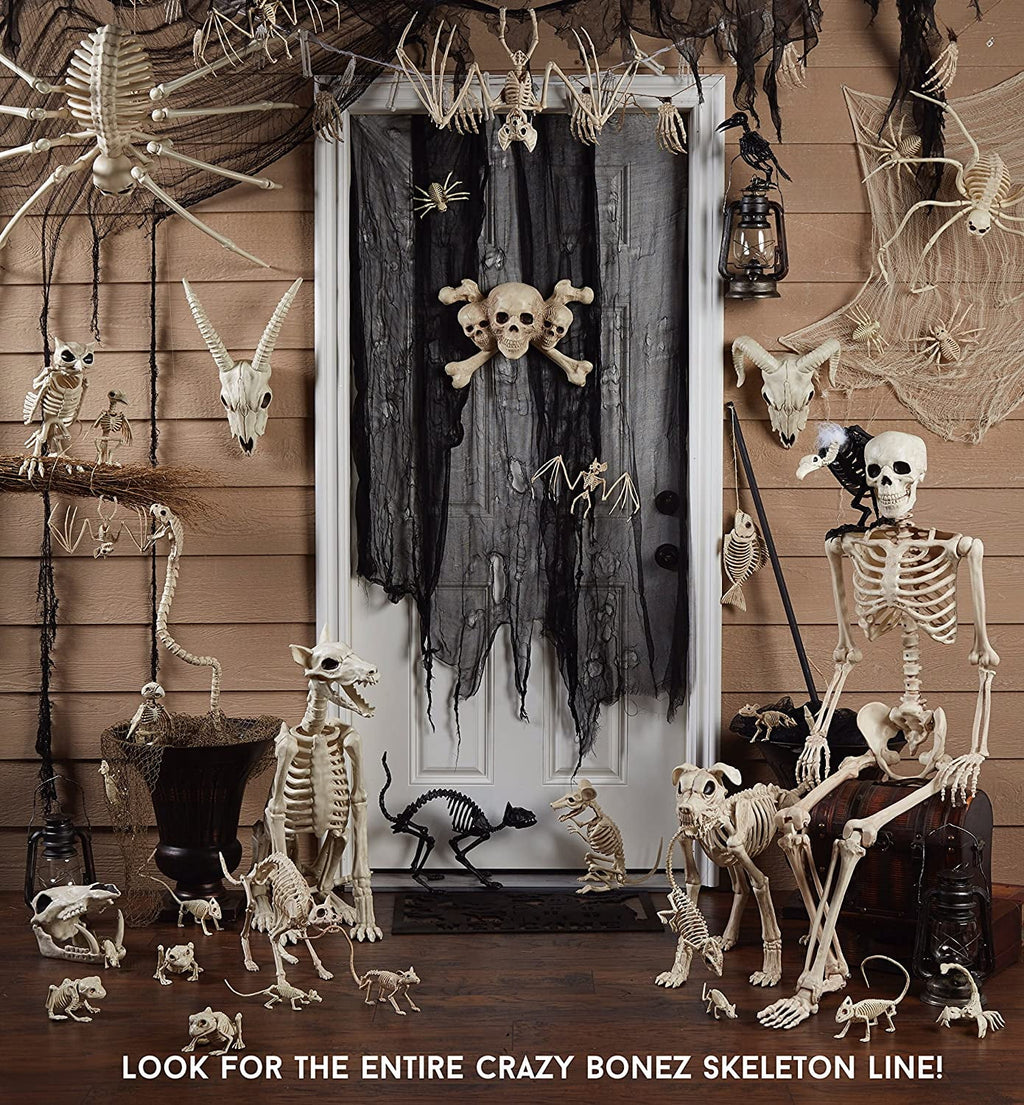 Halloween Express 27" Flamingo Skeleton Halloween Decoration