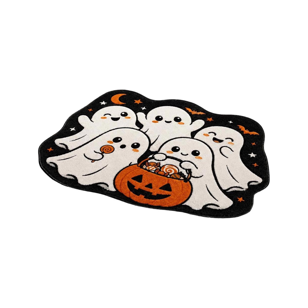 Halloween Kitchen Mat Halloween Printed Carpet Non-slip Entry Door Entry Mat Absorbent Bathroom Kitchen Entryway Mat 40*60cm