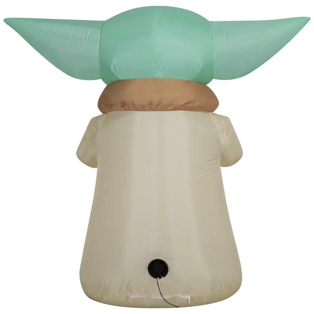 Airblown Halloween Grogu Medium Star Wars Yard Inflatable with LED Lights 4 ft