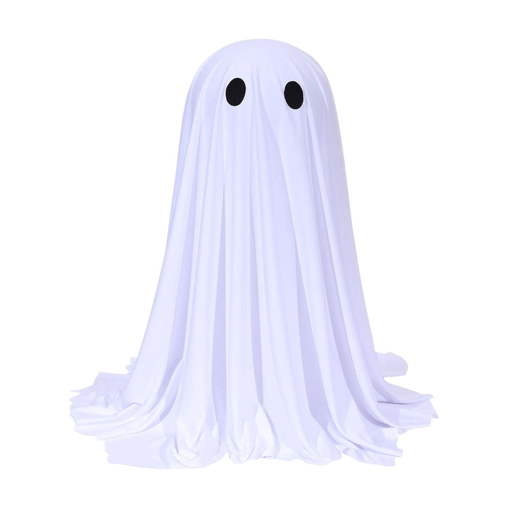 Aurorax Early Halloween Decorations Outdoor,Ghost Halloween Decoration 2 ft Realistic Waterproof Ghost Decor for Front Porch Yards Gardens Lawn Black