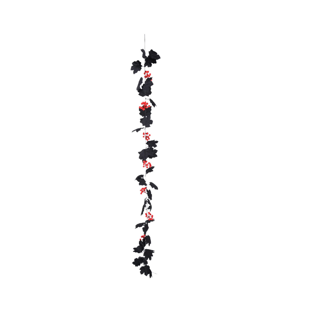 CuiLiyq Halloween Tinsel Garland, 78.7 Inch Black Purple Silver Foil with Bats and Ghosts, Party Decor for Mantel, Staircase, Doorway