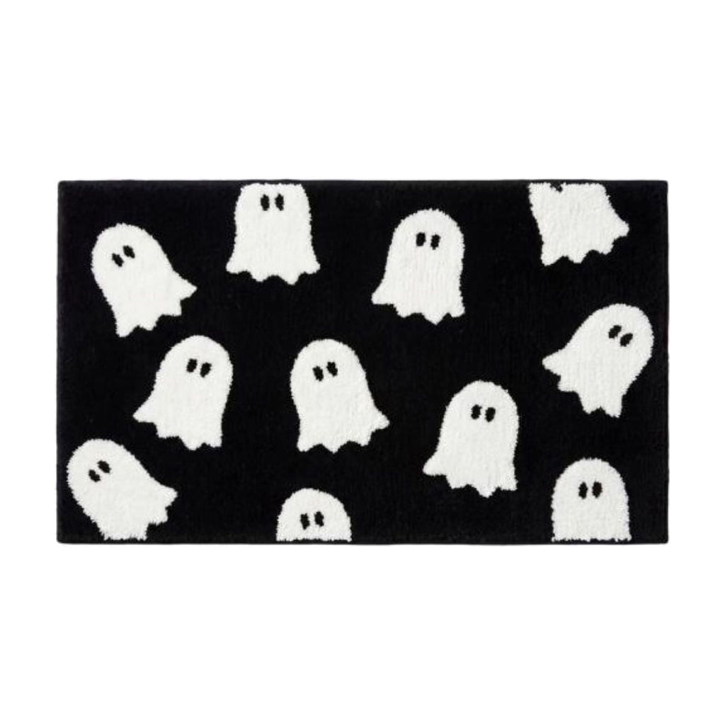 Fllostpr Halloween Pumpkin & Crow Welcome Doormat for Front Door, Non-Slip Vintage Brown Coir Floor Mat for Outdoor Porch Entryway Decor,16x24 Inch