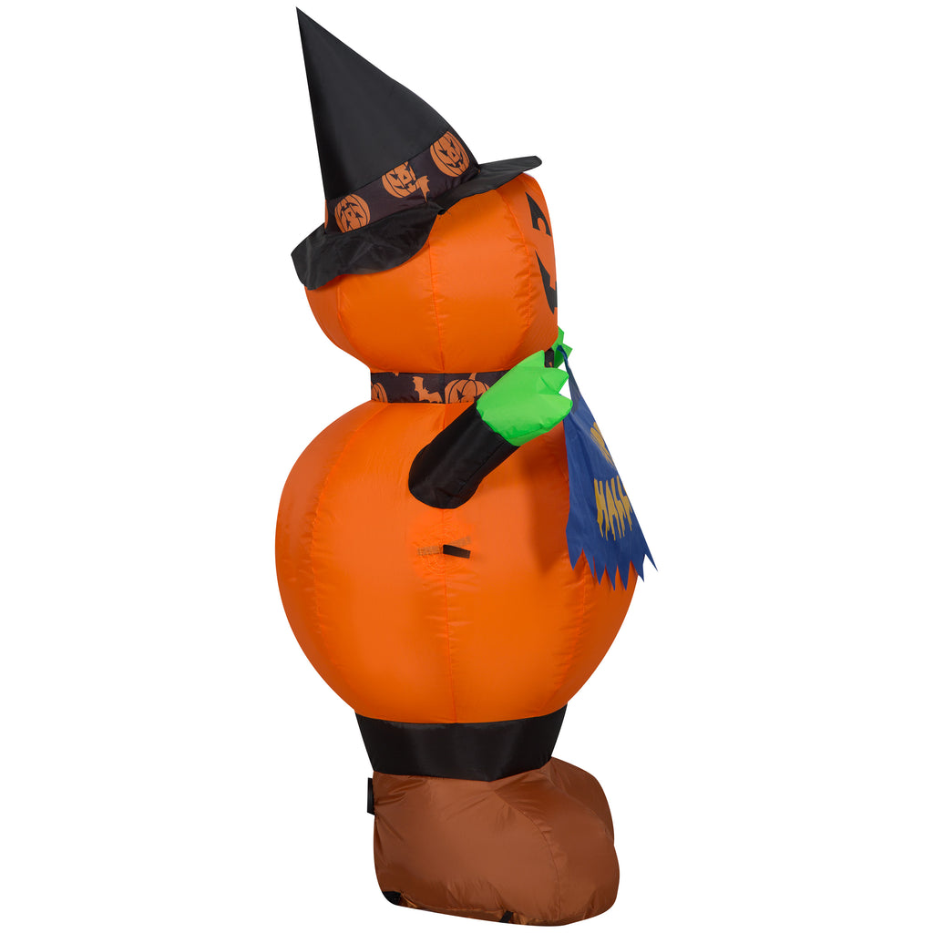 Airblown Inflatables Traditional Jack-O'-Lantern, 4'