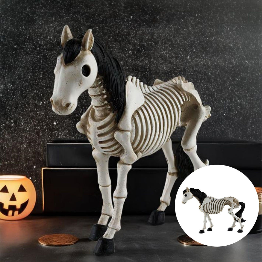 amlbb Halloween Decorations Indoor Outdoor Cow Skeleton, 2025 New Cow Skeleton Halloween Decoration, Cow Skeleton Halloween Decorative Prop Halloween on Clearance