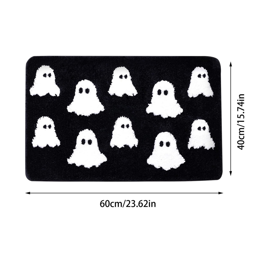 Halloween Kitchen Mat Halloween Printed Carpet Non-slip Entry Door Entry Mat Absorbent Bathroom Kitchen Entryway Mat 40*60cm