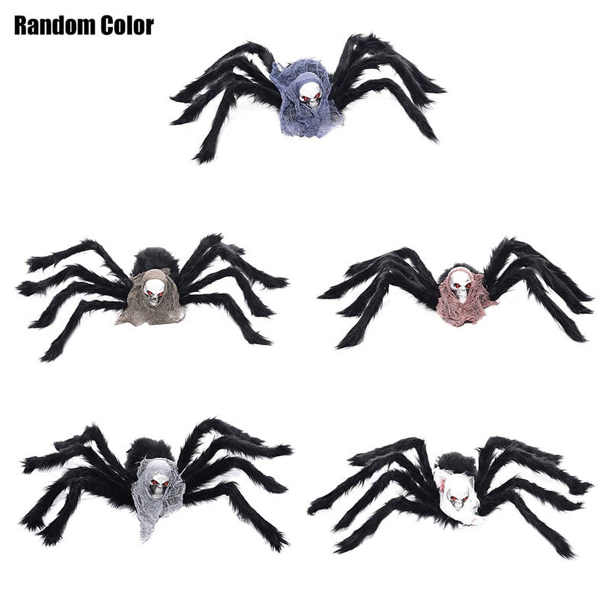 Halloween Spider Decorations Realistic Hairy Spiders Spider Props for Indoor, Outdoor and Yard Creepy Decor 75CM (30 Inch)