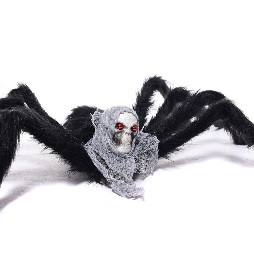 Halloween Spider Decorations Realistic Hairy Spiders Spider Props for Indoor, Outdoor and Yard Creepy Decor 75CM (30 Inch)